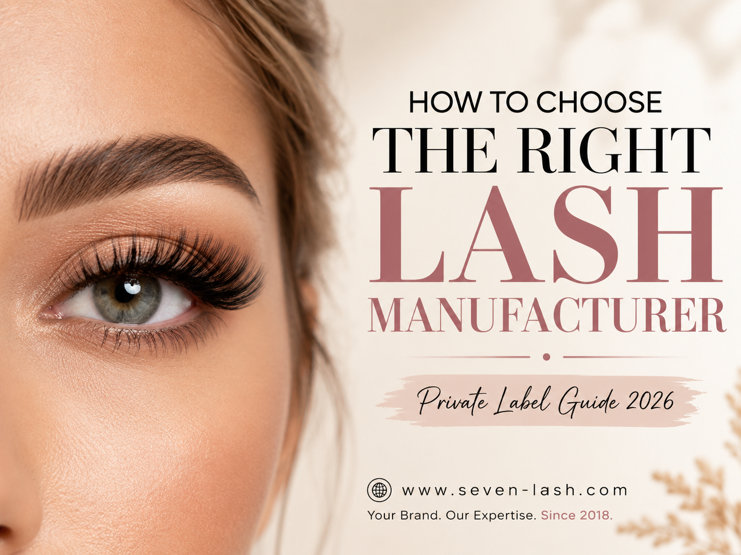 How to Choose the Right Lash Manufacturer for Your Brand in 2026