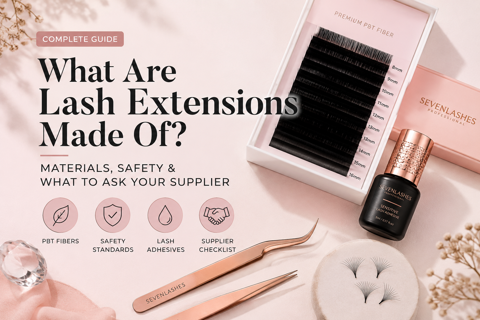 Lash Extension Materials Explained: Why PBT Lashes Dominate the Professional Industry