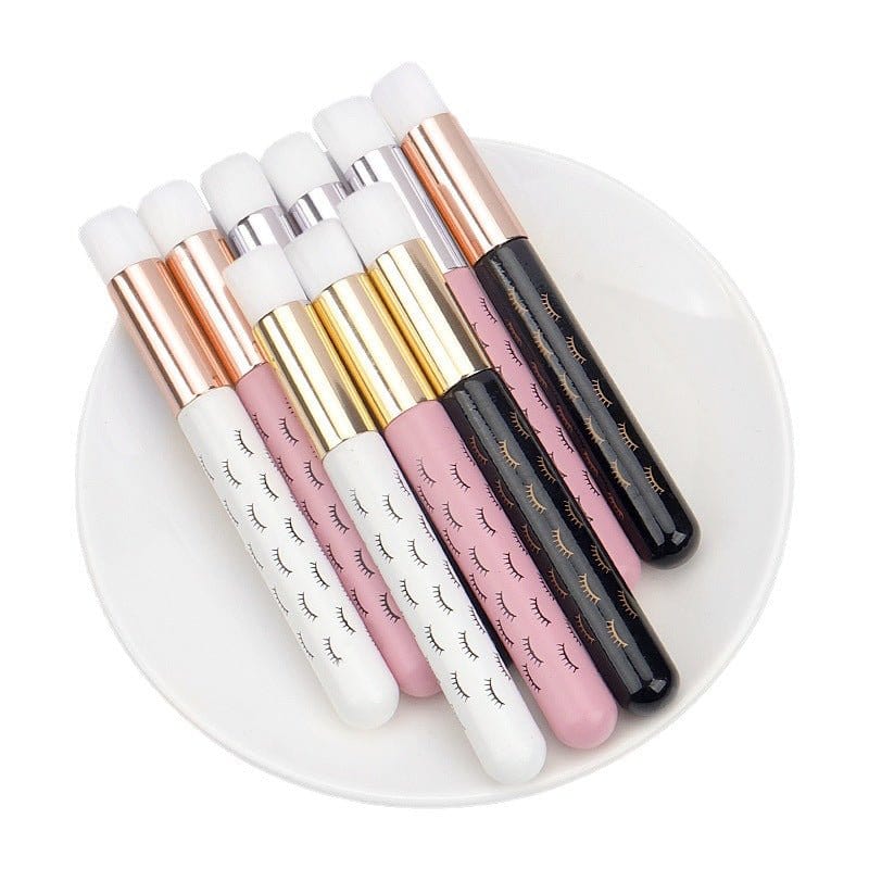 Sevenlashes With eye pattern / Pink Clean Brush Clean Brush-1 Clean Brush