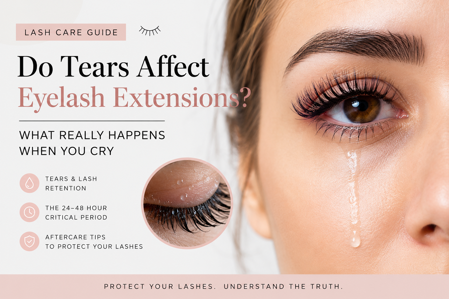 Do Tears Affect Eyelash Extensions? What Really Happens When You Cry