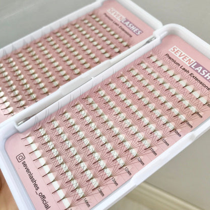 Sevenlashes Brown 5D/8D Premade Fan Eyelash extension 5D Premade Fan Slim base