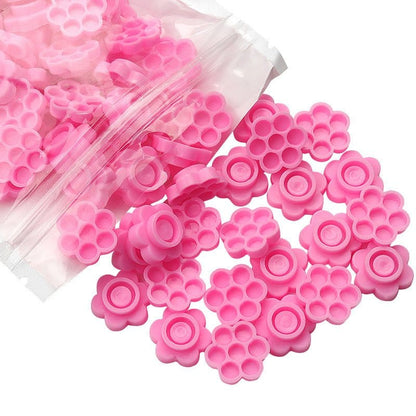Sevenlashes 100pcs Flower Glue Cup Flower Glue Cup Flower Glue Cup