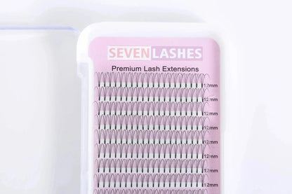 Sevenlashes 3D Premade Fan Short Stem 3D Premade Fan Short Stem