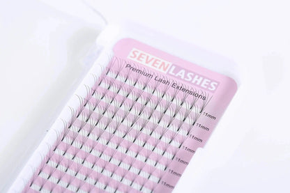 Sevenlashes 4D Premade Fan Short Stem 4D Premade Fan Short Stem