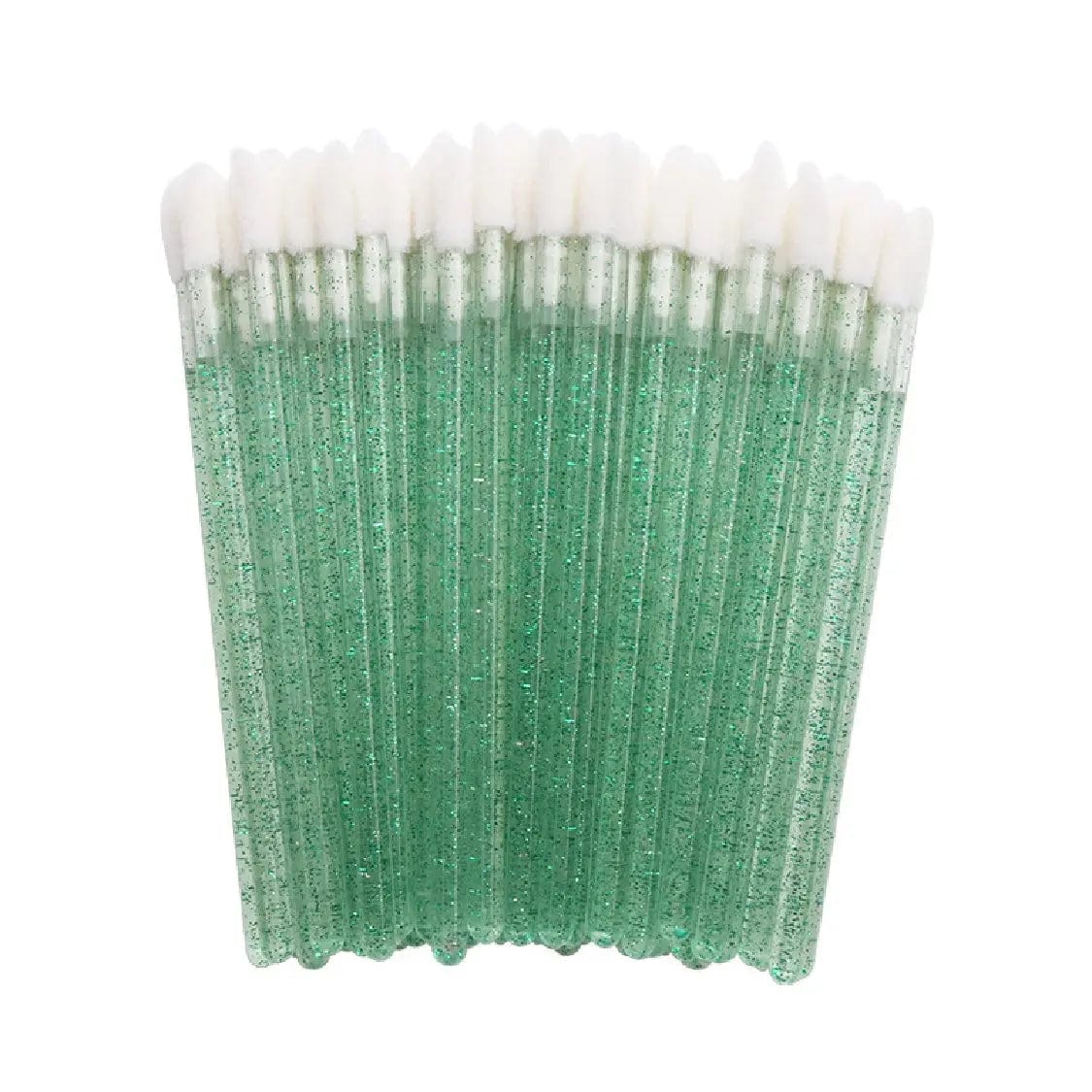 Sevenlashes 50pcs/pack / Green Glitter Lip Gloss Wands Glitter Lip Gloss Wands-7 Glitter Lip Gloss Wands