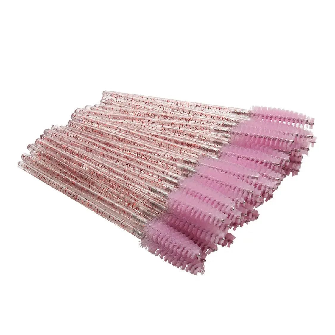 Sevenlashes 50pcs/pack / Pink Glitter Mascara Wands Glitter Mascara Wands-1 Glitter Mascara Wands