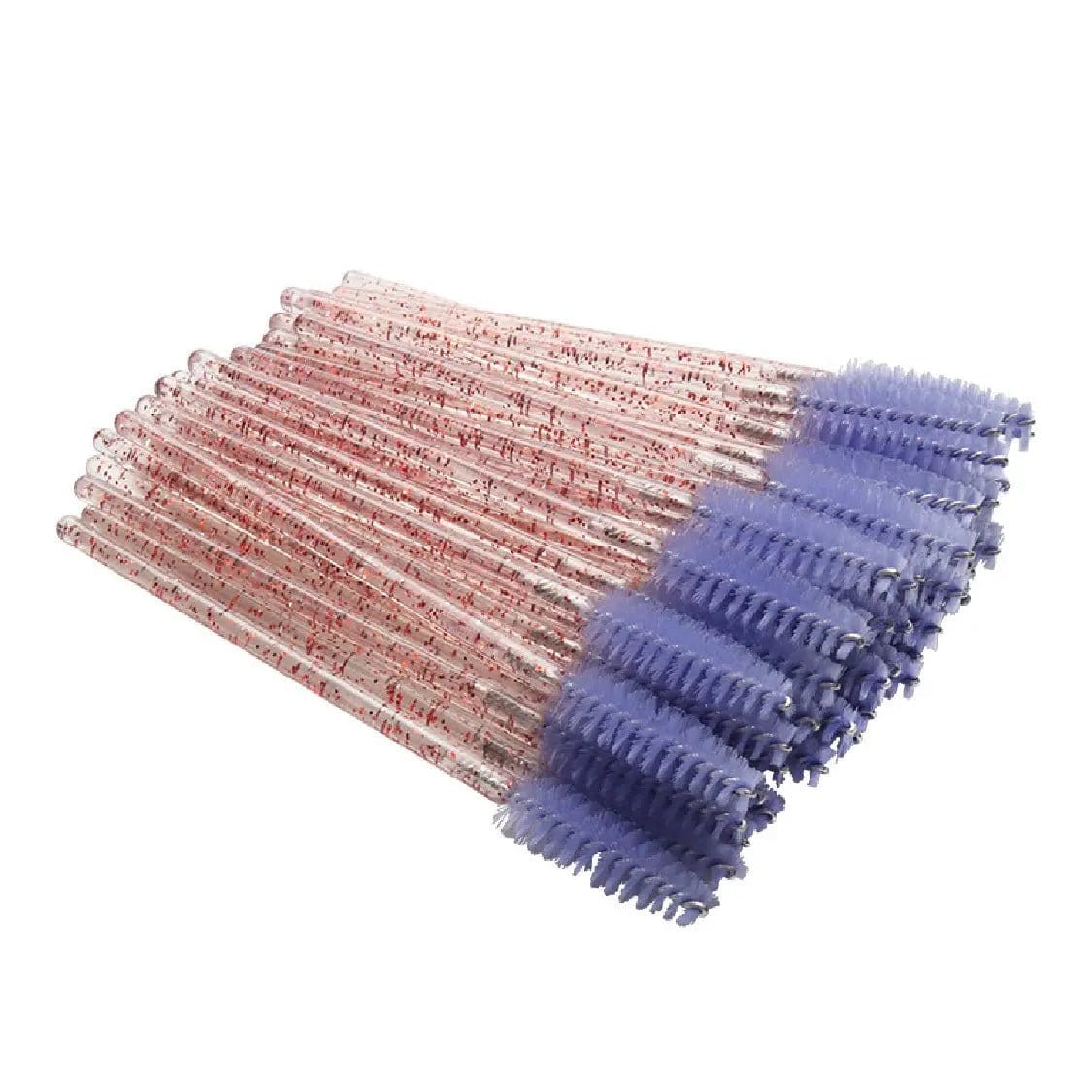 Sevenlashes 50pcs/pack / Purple Glitter Mascara Wands Glitter Mascara Wands-2 Glitter Mascara Wands