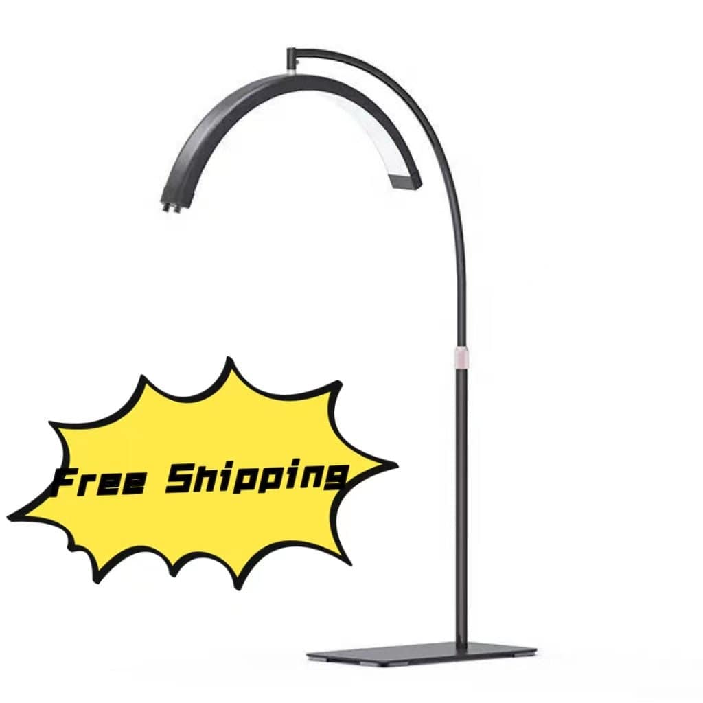 Sevenlashes-Premium Eyelash Wholesaler black LED Moon Light Half Lamp for Eyelash Extensions LED Moon Light Half Lamp for Eyelash Extensions