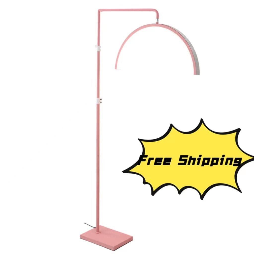 Sevenlashes-Premium Eyelash Wholesaler pink LED Moon Light Half Lamp for Eyelash Extensions LED Moon Light Half Lamp for Eyelash Extensions