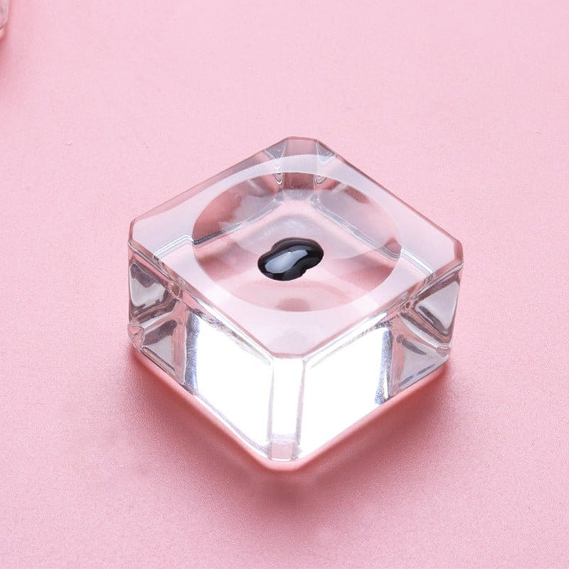 Sevenlashes Transparent Glass Glue Pad Glass Glue Pad Glass Glue Pad